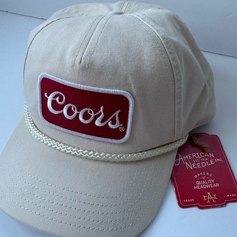 NWT American Needle Coors Racing Twill Roscoe Hat